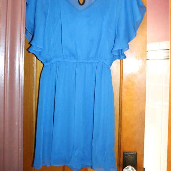 Express blue dress(small) - Picture 5 of 5